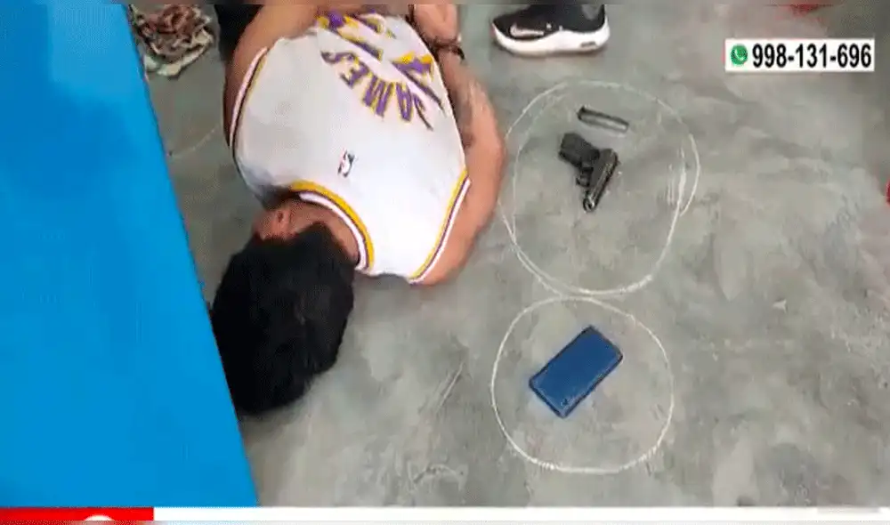 PNP se encuentra realizando las investigaciones del caso. Foto: captura de América PNP se encuentra realizando las investigaciones del caso. Foto: captura de América