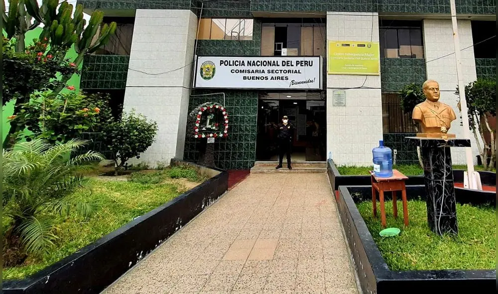 Los detenidos permanecen en la Comisaría de Buenos Aires como parte de las averiguaciones. Foto: PNP.