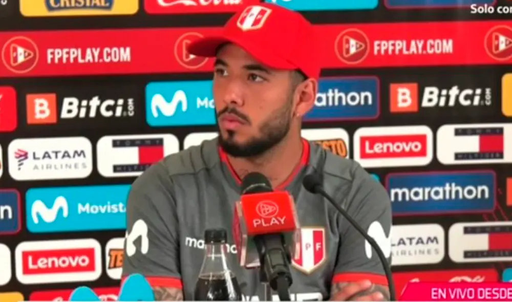 El mediocampista peruano está muy ilusionado con llegar al Mundial. Foto: captura de Movistar Deportes