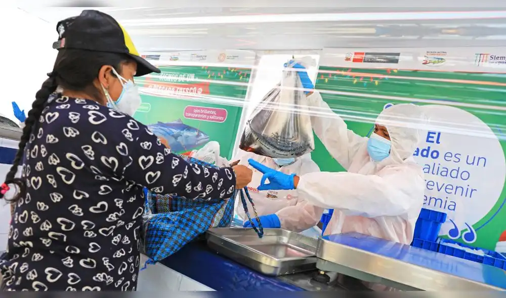 Feria Mi Pescadería llegará con precios bajos a cuatro distritos de Lambayeque. Foto: Produce. Feria Mi Pescadería llegará con precios bajos a cuatro distritos de Lambayeque. Foto: Produce.