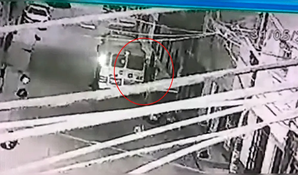 Municipalidad de San Martin de Porres difundió las imágenes. Foto: captura de cámaras de seguridad