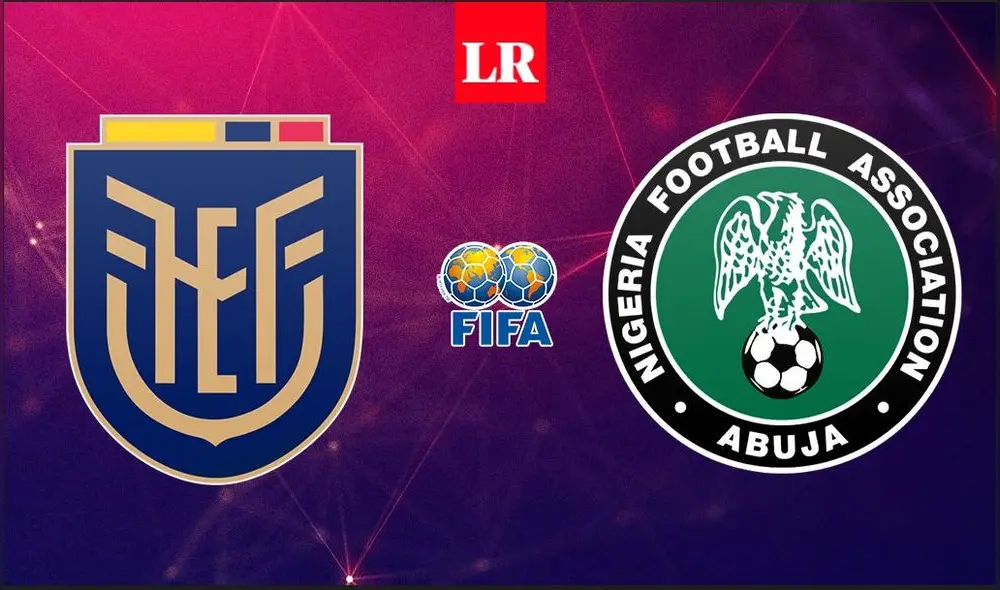 Ecuador vs. Nigeria EN VIVO y EN DIRECTO desde Estados Unidos por amistoso internacional 2022. Foto: composición GLR