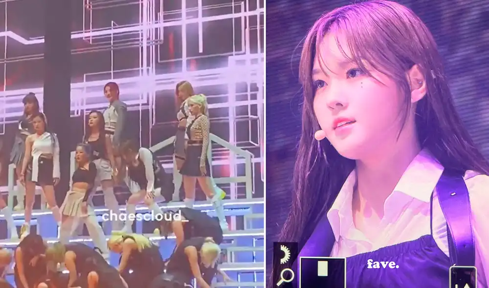 Chaehyun de Kep1er permaneció todo el show de "Queendom 2" en backstage y solo apareció en la presentación musical. Foto: composición/fansites Chaehyun de Kep1er permaneció todo el show de "Queendom 2" en backstage y solo apareció en la presentación musical. Foto: composición/fansites