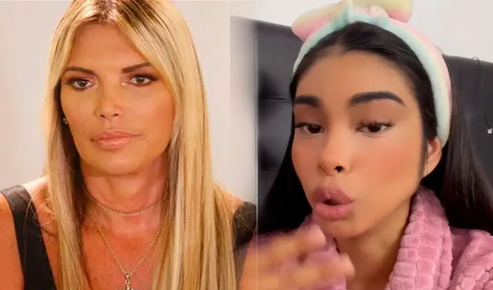 Alexandra Chávez contó por qué decidió renunciar a la organización dirigida por Jessica Newton. Foto: composición Alexandra Chávez/Instagram, captura YouTube. Alexandra Chávez contó por qué decidió renunciar a la organización dirigida por Jessica Newton. Foto: composición Alexandra Chávez/Instagram, captura YouTube.