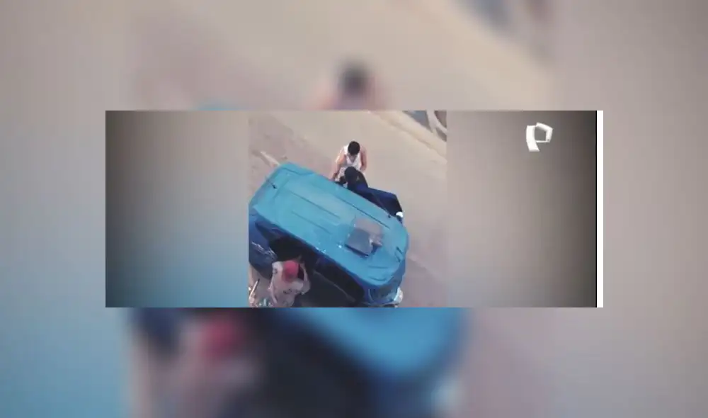 Vecinos piden mayor seguridad en la zona. Foto: captura de Panamericana Vecinos piden mayor seguridad en la zona. Foto: captura de Panamericana