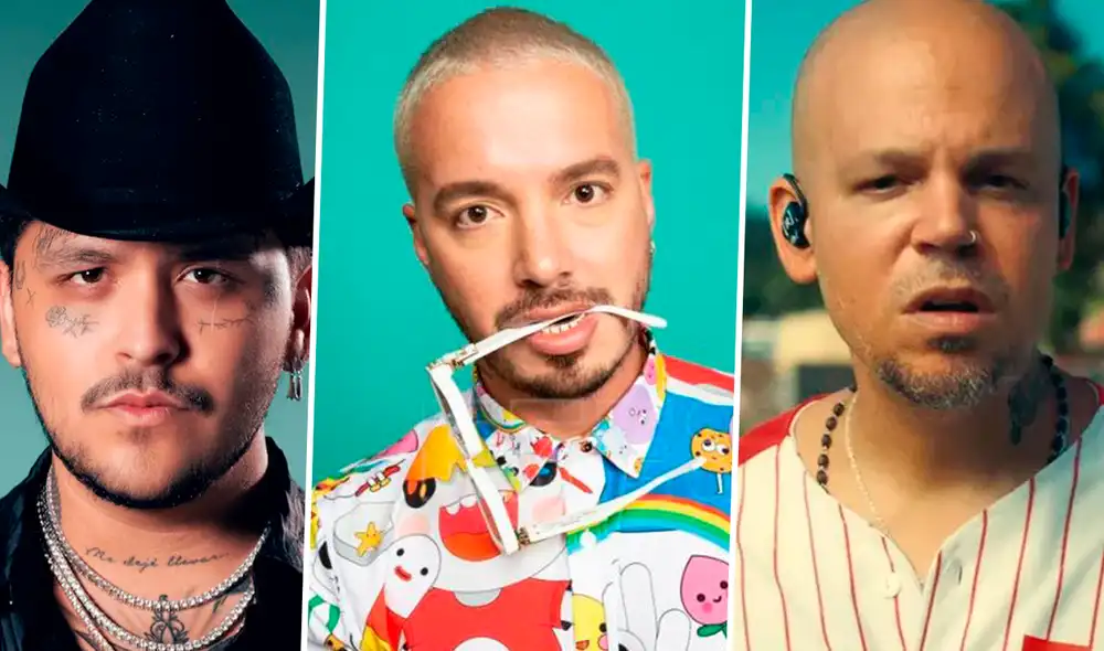 J Balvin y Nodal han generado reacciones en redes con su polémica. Foto: composición/Fabrizio Oviedo/LR