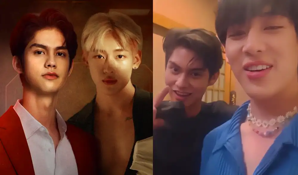 Son 2 de los famosos tailandeses más queridos por fans a nivel internacional. Mira cómo fue la interacción entre Bambam y Bright. Foto: composición LR/GMMTV/Instagram