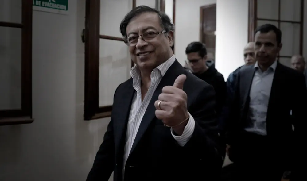 Gustavo Petro pasó a la segunda vuelta, donde se enfrentará con Rodolfo Hernández. Foto: EFE