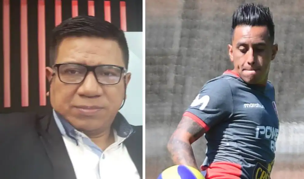 Silvio Valencia llegó hasta Barcelona para cubrir el amistoso entre Perú y Nueva Zelanda. Foto: Twitter/difusión