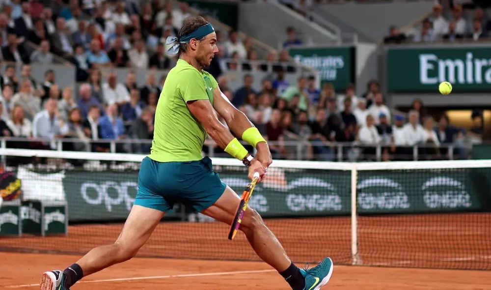 Rafael Nadal va por el pase a la final del Roland Garros. Foto: EFE