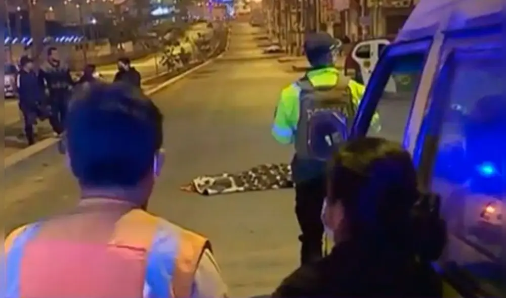 La víctima, que se dedicaba a cuidar niños, perdió la vida tras el impacto. Foto: captura de Latina