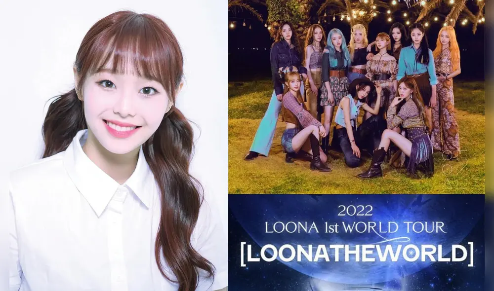 LOONA se prepara para las fechas de su concierto sin Chuu. Foto: composición/Blockberry Creative.