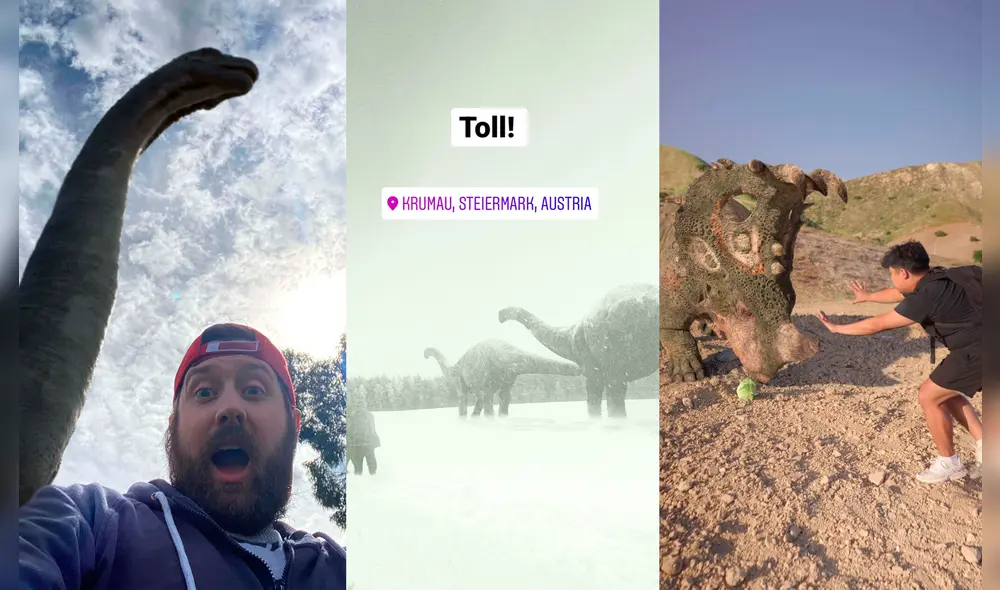 Conoce la página web creada por Universal Studios para promocionar "Jurassic world dominion". Foto: composición/ captura Dino Tracker