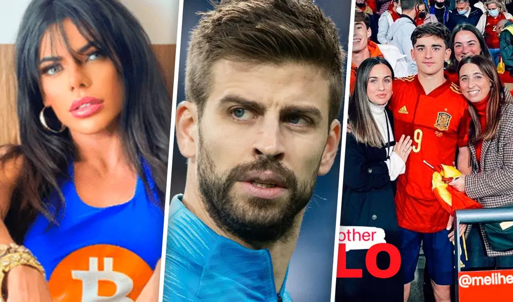 Crecen rumores sobre quién sería la mujer con la que Gerard Piqué habría engañado a Shakira. Foto: composición/Piqué/Suzy Cortez/Gavi/Instagram