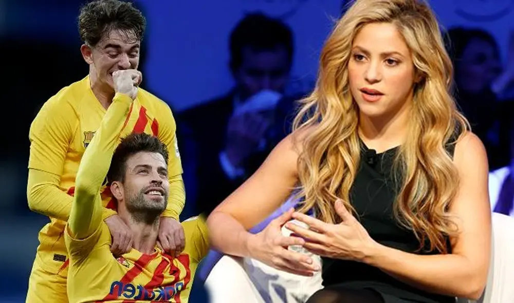 Gerard Piqué publica una foto con Pablo Gavi. Foto: composición LR/ Instagram.