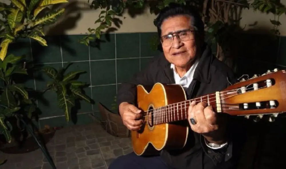 Luis Abanto Morales inició su carrera musical en 1942 y deleitó a los peruanos con temas como "La Pitita" y "Cholo Soy". Foto: Andina