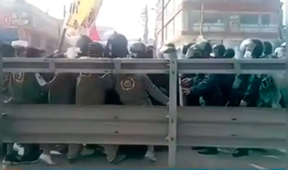 Son más de 15 hectáreas apoderadas por los invasores. Foto: captura Canal N
