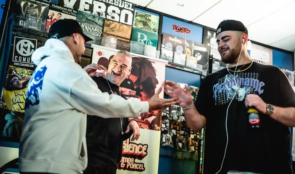 Kase. O se juntó con los batalladores Mnak y Blon para grabar un cypher. Foto: Instagram