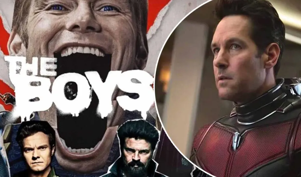 Un popular meme de Ant Man y Thanos llegó a "The boys 3", la controvertida serie de Amazon. Foto: composición/Amazon Prime Video Un popular meme de Ant Man y Thanos llegó a "The boys 3", la controvertida serie de Amazon. Foto: composición/Amazon Prime Video