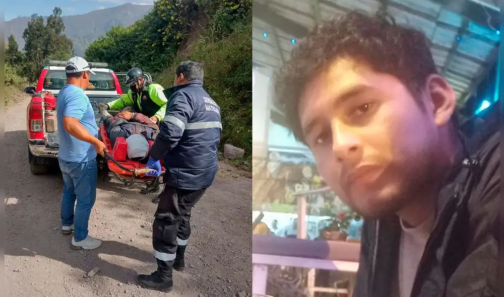 El joven de 26 años fue encontrado en el pueblo de Matara, en Huarochirí. Foto: composición/La República