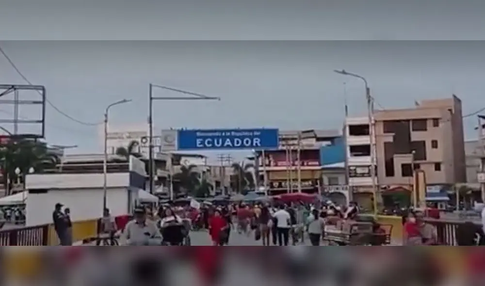 Comerciantes de las ciudades fronterizas esperan aumentar el movimiento económico. Foto: captura de Canal N