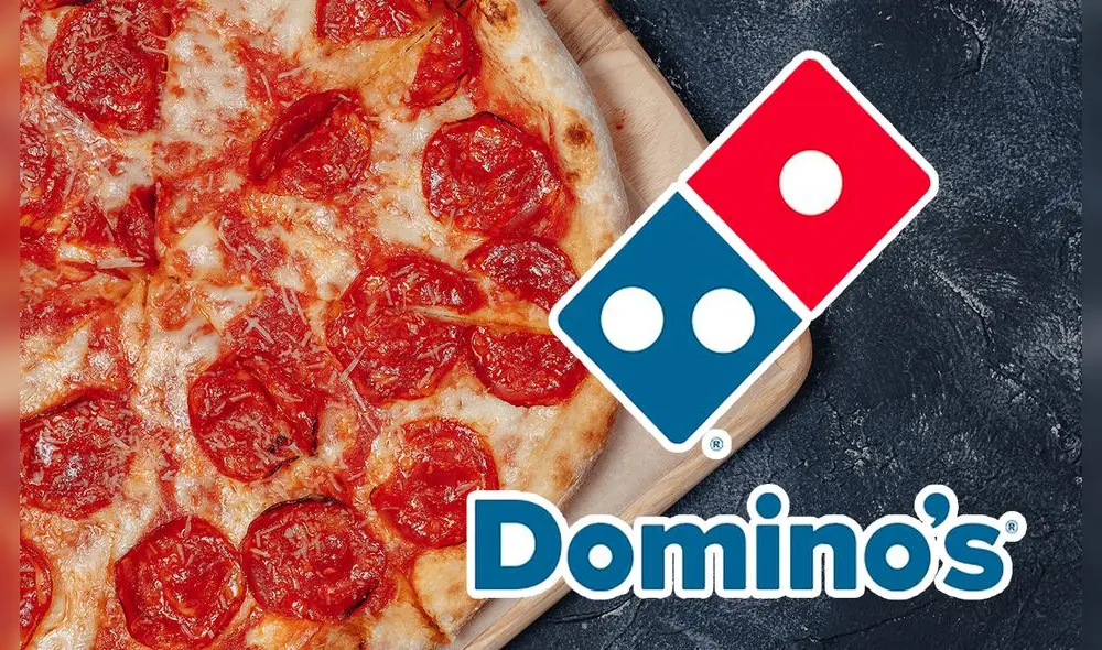 Conoce la curiosa historia detrás de los 3 puntos del logo de Domino's Pizza. Foto: composición.