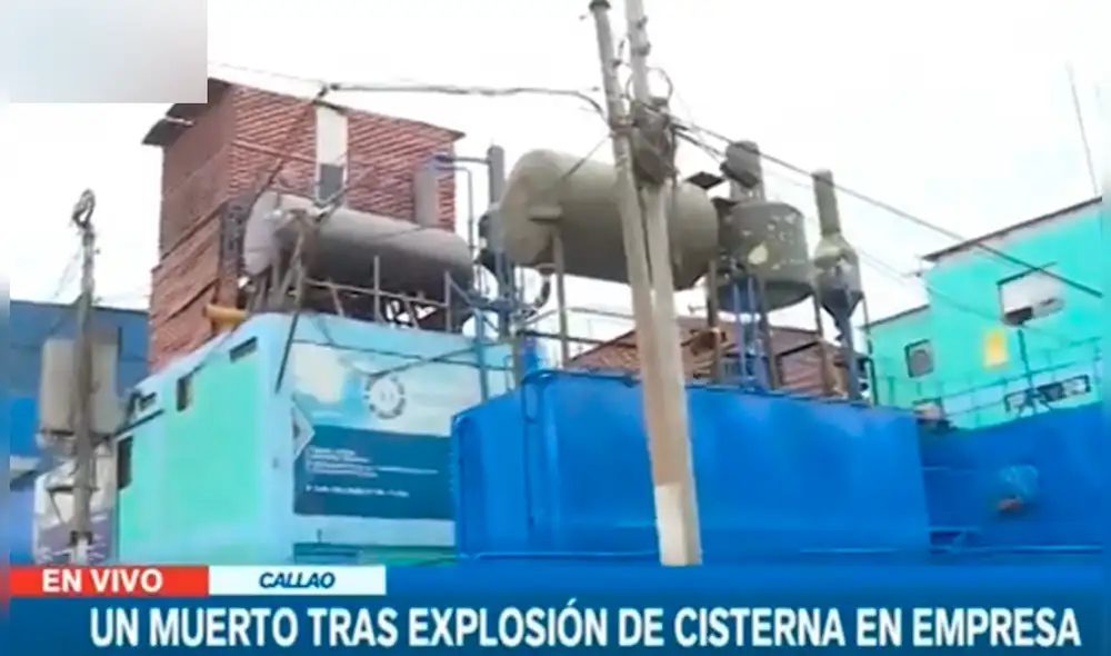 Murió trabajador en empresa del Callao. Foto: captura de Canal N