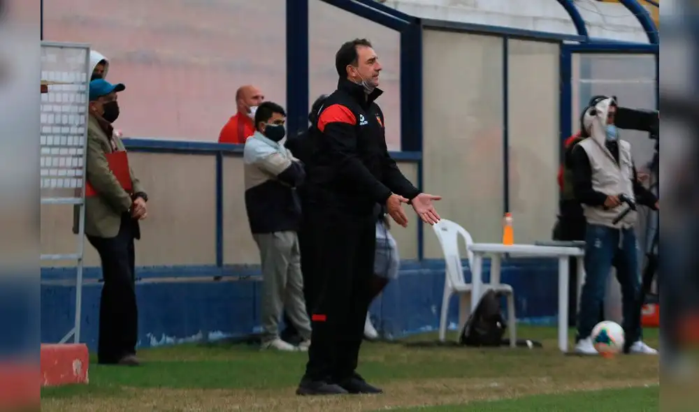 Lorenzo podría irse a Colombia siendo campeón con Melgar en la Liga 1 Foto: LIga 1