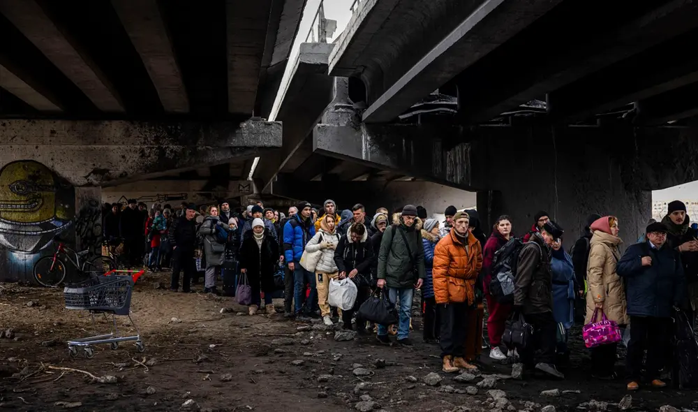 Polonia es el principal país de acogida de los refugiados ucranianos. Foto: AFP