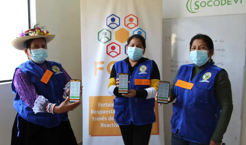 El proyecto buscó priorizar a la familia y comunidad en su protección y cuidado frente al virus. Foto: Care Perú