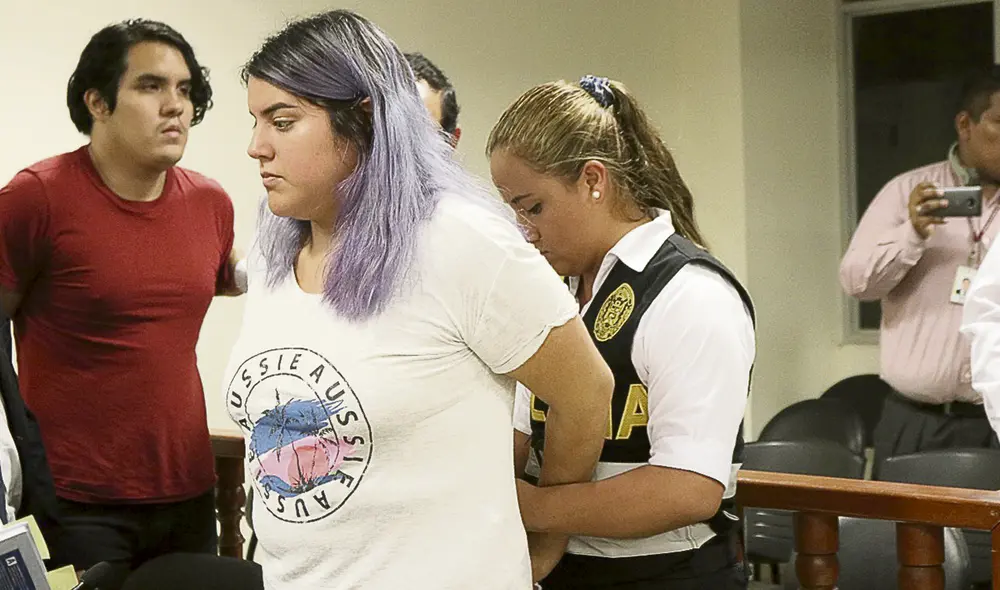 Condenados. Juzgado Penal Colegiado Permanente de la Corte Superior de Justicia del Callao falló por unanimidad contra Kevin Villanueva y Andrea Aguirre. Foto: difusión Condenados. Juzgado Penal Colegiado Permanente de la Corte Superior de Justicia del Callao falló por unanimidad contra Kevin Villanueva y Andrea Aguirre. Foto: difusión