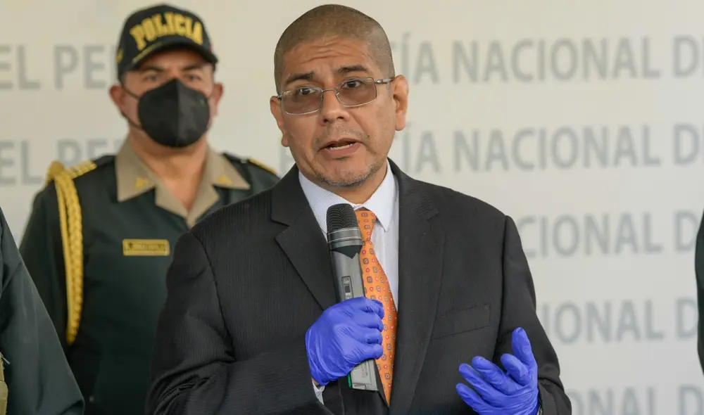 Dimitri Senmache asumió la cartera del Interior en reemplazo de Alfonso Chávarry. Foto: Ministerio del Interior