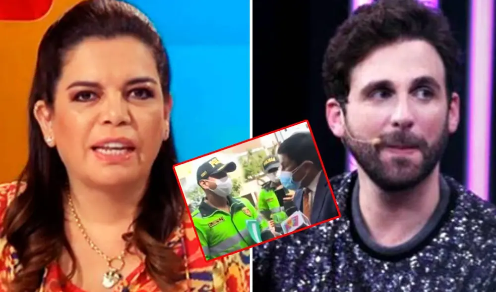 Milagros Leiva se solidarizó con Rodrigo González. Foto: captura Willax