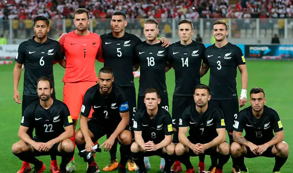 Nueva Zelanda quedó fuera del Mundial anterior precisamente a manos de Perú. Foto: AFP
