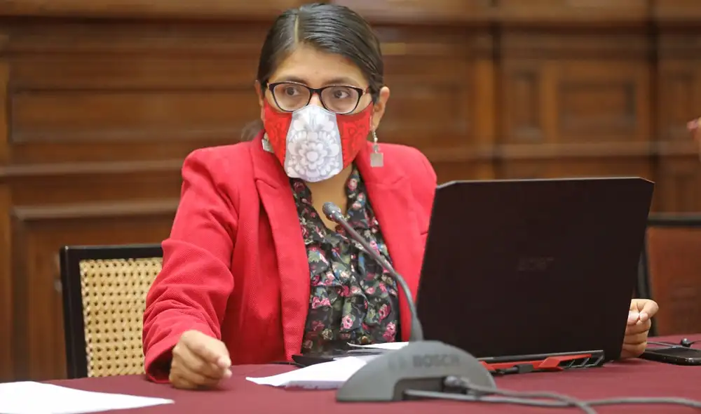 Margot Palacios es congresista en representación de la región Ayacucho. Foto: Congreso