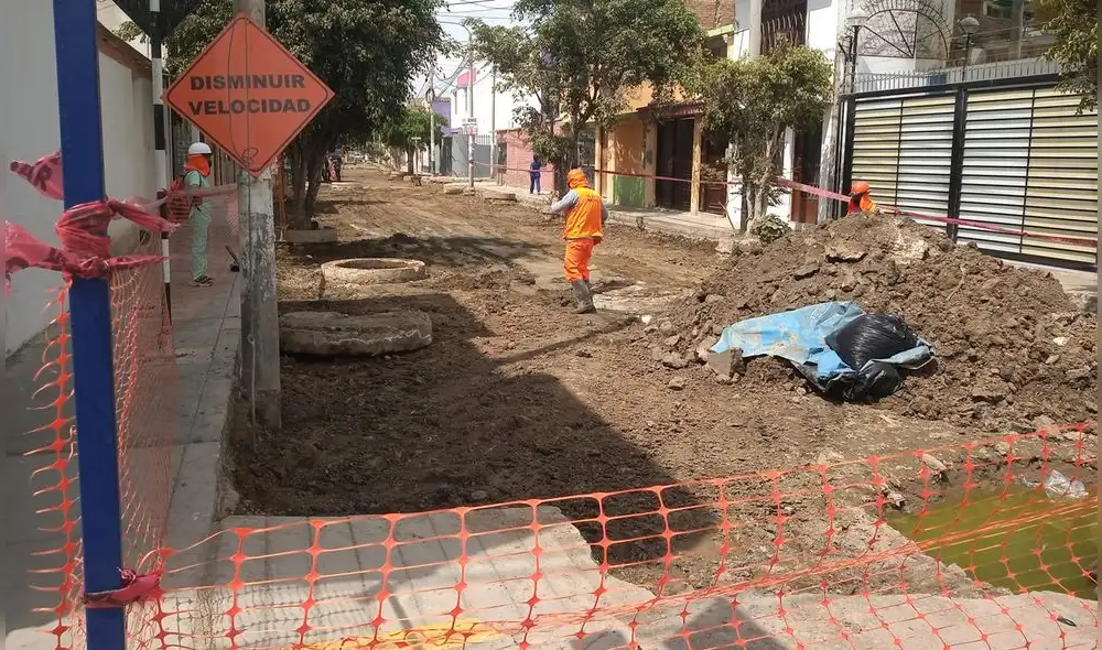 Se trata de una obra de pavimentación a cargo de la Municipalidad Provincial de Chiclayo. Foto: Fiscalía Se trata de una obra de pavimentación a cargo de la Municipalidad Provincial de Chiclayo. Foto: Fiscalía