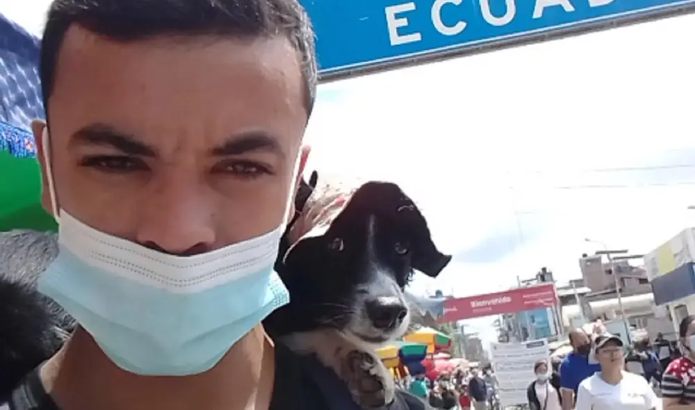 Miguel y Beckis, una inseparable dupla que busca llegar hasta Estados Unidos. Foto: El Diario