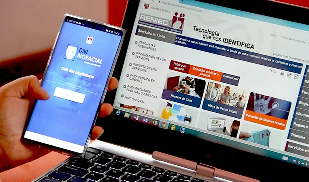 Puedes revisar tu DNI o los trámites relacionados con este documento gracias a la página web de Reniec. Foto: Andina Puedes revisar tu DNI o los trámites relacionados con este documento gracias a la página web de Reniec. Foto: Andina
