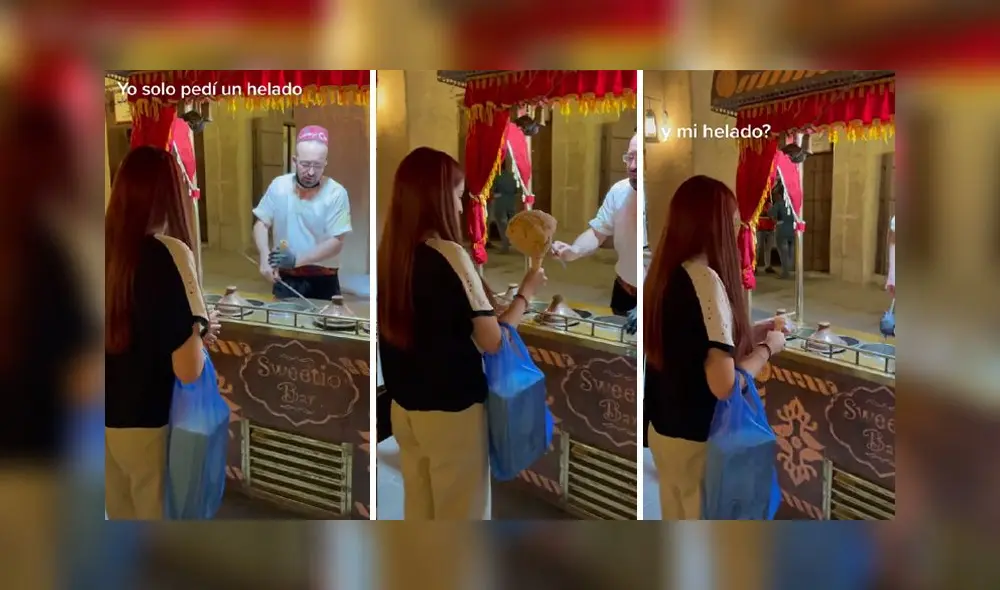 La grabación obtuvo más de 2,3 millones de visualizaciones en la red social. Foto: captura de TikTok La grabación obtuvo más de 2,3 millones de visualizaciones en la red social. Foto: captura de TikTok
