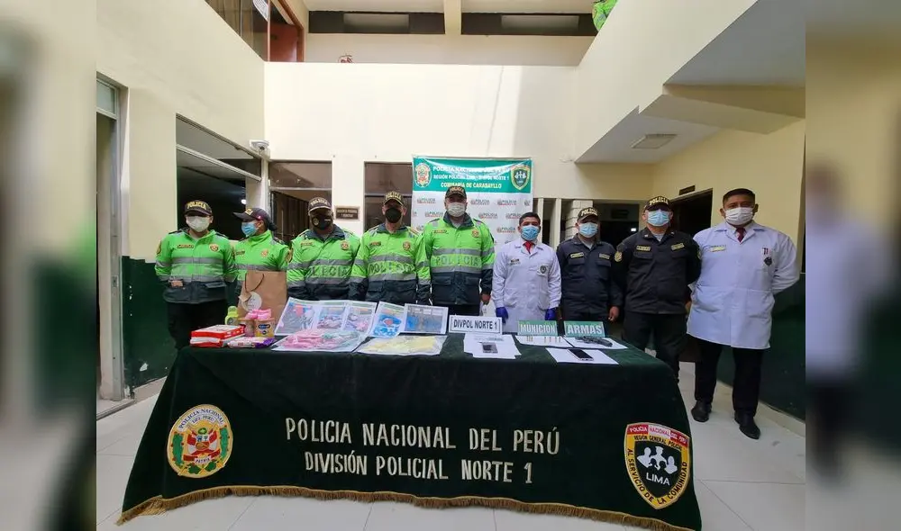 Los delincuentes fueron identificados como Jackson Illescas Arcos, de 23 años, quien tiene dos antecedentes por tráfico ilícito de drogas en el 2020, y Gustavo Azañera Valenzuela, de 18 años. Foto: Omar Coca / URPI-LR