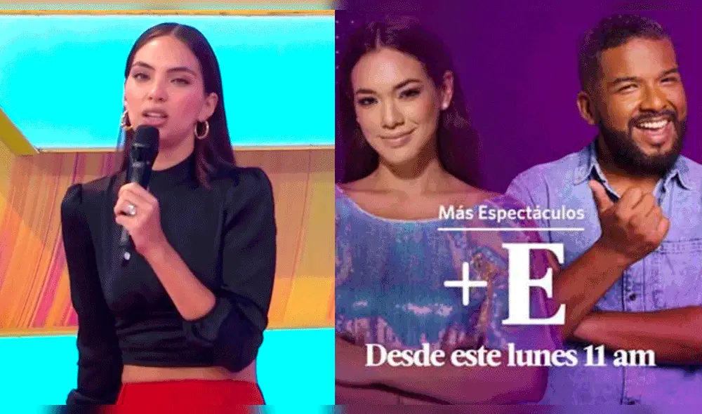 Natalie Vértiz habló del nuevo programa de conducirán Jazmín Pinedo y Choca Mandros. Foto: composición Instagram/Jazmín Pinedo/América TV