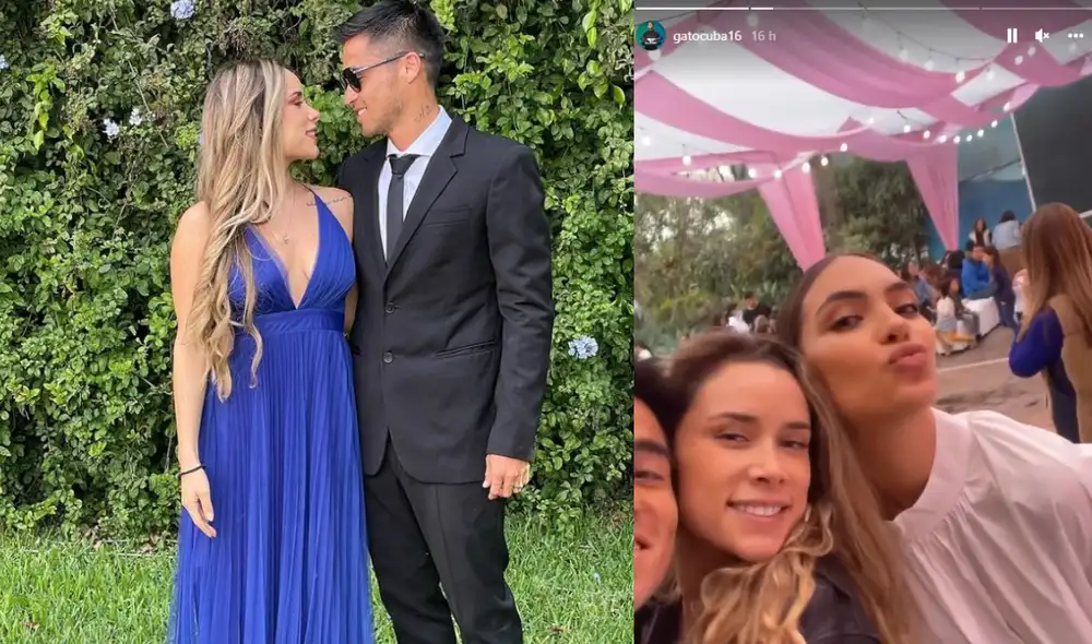 Ale Venturo se muestra contento junto a Ale Venturo y Natalie Vértiz. Foto: Composición LR/ captura de Instagram