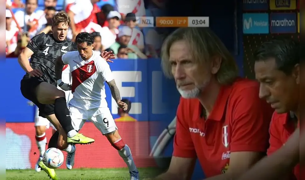 Ricardo Gareca busca llegar a su segundo mundial con Perú. Foto: FPF/captura Movistar Deportes