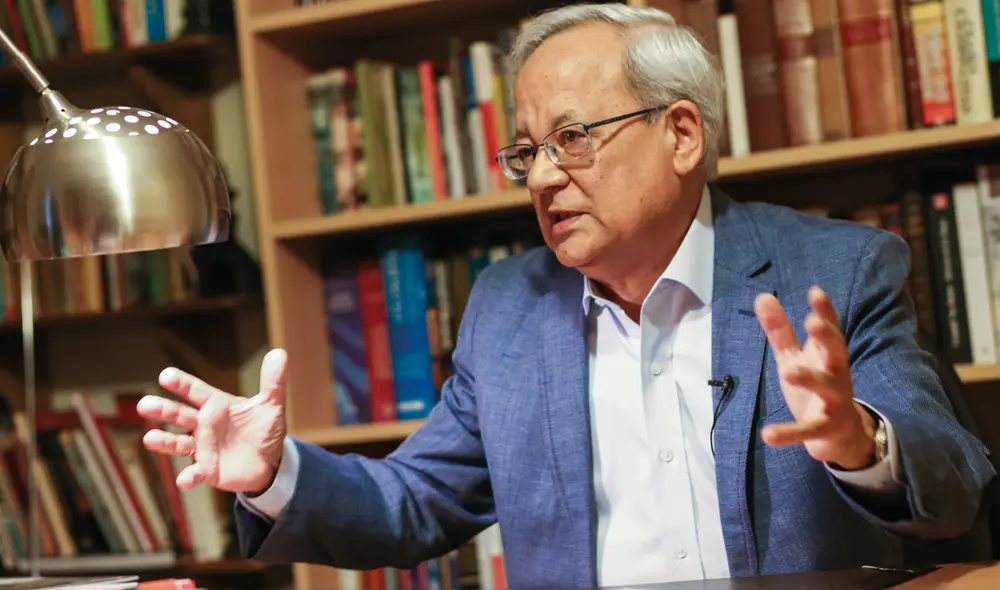 César Hildebrandt es un periodista peruano. Foto: La República