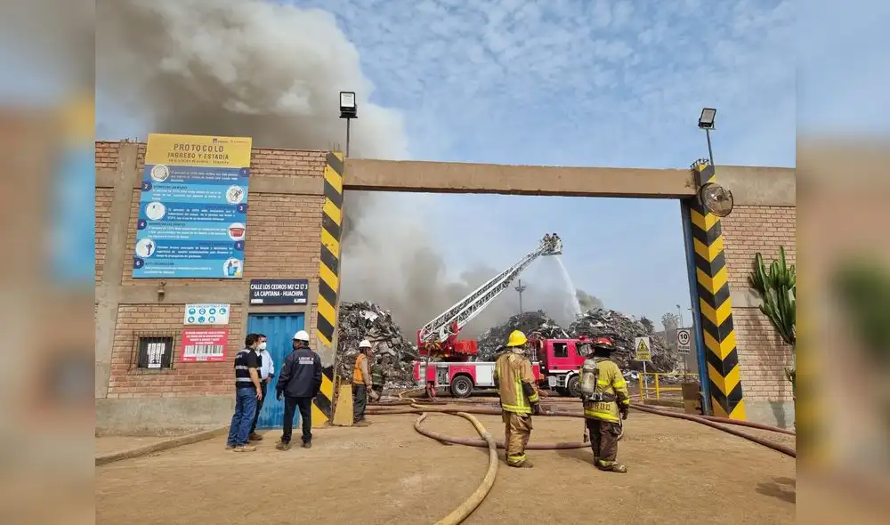 El establecimiento funciona como centro de reciclaje y cuenta con una dimensión de 3.000 metros cuadrados. Foto: Omar Coca URPI-LR