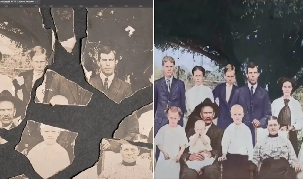 Miles de usuarios quedaron impactados con el increíble talento de este joven. Foto: composición/ captura de TikTok