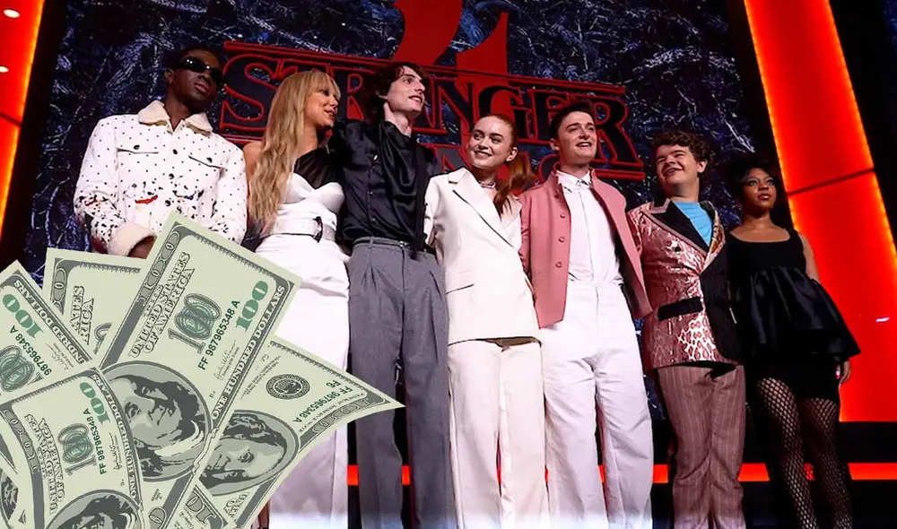 Lo sueldos de los actores de "Stranger things" han ido incrementado con el paso de los años. Foto: composición/Netflix