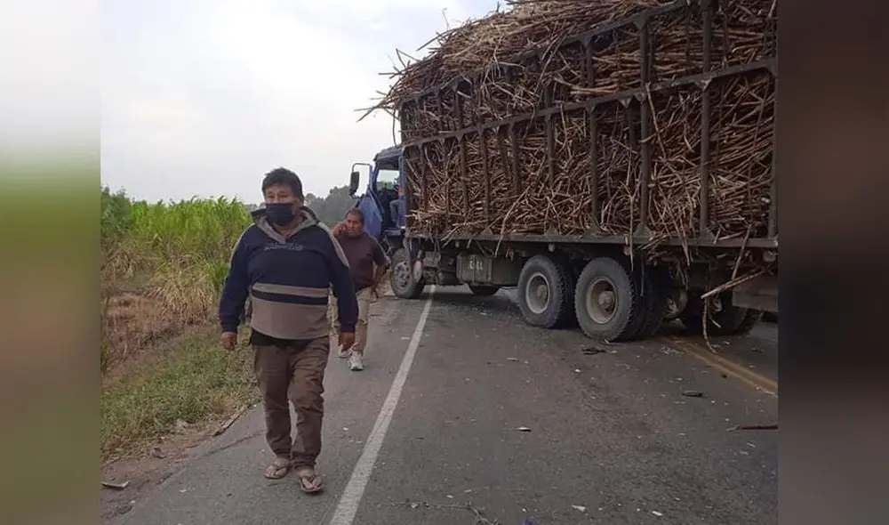 Choque de tráiler con camioneta deja un muerto en la vía Chiclayo ...