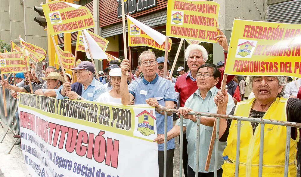 Justicia. Unos 2 millones de fonavistas piden sus aportes. Foto: difusión