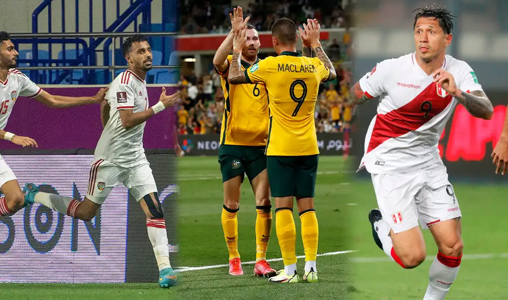 Australia vs. Emiratos Árabes Unidos: el vencedor peleará el cupo al Mundial contra Perú. Foto: composición GLR/AFP/La República Australia vs. Emiratos Árabes Unidos: el vencedor peleará el cupo al Mundial contra Perú. Foto: composición GLR/AFP/La República
